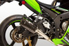 M4 16-20 Kawasaki ZX-10R Tech1 Stainless Piping Full Exhaust - Carbon Canister