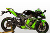 M4 16-20 Kawasaki ZX-10R GP19 Slip-On Exhaust - Black Canister