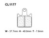 CL XBK-5 Sintered Front Brake Pad  - 1177XBK5