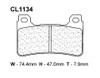 CL XBK-5 Sintered Front Brake Pad  - 1134XBK5