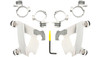 Memphis Shades Cafe Fairing Trigger-Lock Mounting Kit: 96-18 Harley-Davidson Sportster/Street Models - MEB1997/MEK1997