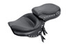 Mustang Wide Touring One-Piece Seat: 06-17 Harley-Davidson Dyna Models