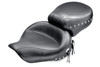 Mustang Wide Touring Two Piece Seat: 99-11 Yamaha V-Star 1100 Custom