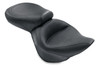 Mustang Wide Touring Solo Seat: 84-99 Harley-Davidson Softail Models