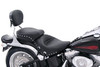 Mustang Wide Touring Solo Seat: 84-99 Harley-Davidson Softail Models