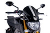 Puig New-Gen Touring Windscreen: 13-16 Yamaha FZ-09