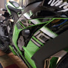 Woodcraft Frame Slider Kit: 16-20 Kawasaki ZX10R