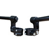 Woodcraft 11" Side Mount Adjustable Clip-Ons with 75mm Rise: 7⁄8" Diameter