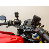 Woodcraft Riser Clip-On Adapter Plate: 14-16 Ducati Monster 1200 Models