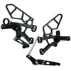 Woodcraft Complete Rearset Kit - GP Shift: 09-14 BMW S1000RR/HP4