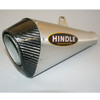 Hindle Evo Megaphone ¾ Exhaust System: 15-20 Yamaha R1  - Stainless Steel with Carbon Fiber Tip