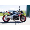 Hindle Evolution Stainless Steel Slip-On Exhaust System: 16-19 Aprilia Tuono V4 1100