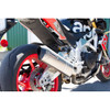 Hindle Evolution Stainless Steel Slip-On Exhaust System: 16-19 Aprilia Tuono V4 1100