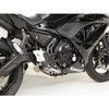 Hindle Evo Megaphone Full Stainless Steel Exhaust System: 17-20 Kawasaki Ninja 650/Z650