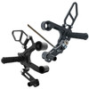 Woodcraft Complete Rearset Kit w/ Pedals: 14-22 Yamaha Models