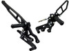 Woodcraft Complete Rearset w/ Pedals: 13-18 Ducati Hypermotard 821/939