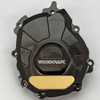 Woodcraft LHS Stator Cover Protector w/Cerakote: 15-22 Yamaha YZF R1 Models