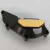 Woodcraft RHS Clutch Cover Protector w/Cerakote: 15-22 Yamaha FZ 07/MT 07/R7/Tenere 700/XSR700