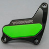 Woodcraft RHS Crank Cover Protector w/Cerakote: 96-08 Suzuki GSXR 600/750/1000 Models