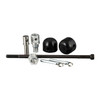 Woodcraft Front Axle Slider Kit: 14-22 Kawasaki Z650/Ninja 650/Ninja 1000 Models