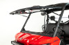 Seizmik Flip-Up Vented Windshield: Can-Am Defender