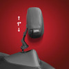 Hopnel Quick Detach Backrest: 10-19 Can-Am Spyder RT