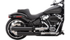 Drag Specialties Double Diamond Predator III Seat: 18-20 Harley-Davidson Softail Breakout Models