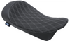 Drag Specialties Double Diamond Low Profile Solo Seat: 08-21 Harley-Davidson Touring Models