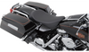 Drag Specialties Low Profile Smooth Solo Seat: 97-07 Harley-Davidson Road King/Street Glide Models