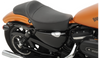 Drag Specialties Extended Reach Predator Smooth Seat: 04-21 Harley-Davidson Sportster Models