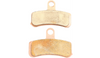 Drag Specialties Premium Brake Pads: 08-17 Harley-Davidson Softail and Dyna Models - 1721-2485