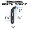 Goldstrike Left or Right Accessory Perch Mount