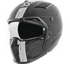 Speed & Strength SS2400 Tough as Nails Helmet - Black/White - Size XLarge - [Blemish]