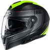 HJC i90 Davan Helmet - Black/Hi-Viz Yellow - 2XLarge - [Blemish]