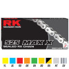 RK MAX-X 525 Chain - Black/Chrome - 120 Links - 525MAXX-120-BC
