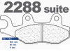 CL Brakes RX3 High Performance Sintered Brake Pads  - 2288RX