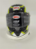 Bell Street Star Full Face Motorcycle Helmet - Pace - Black/White - Size X-Small - [Open Box]