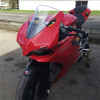 New Rage Cycles Mirror Block Off LED Turn Signals - Ducati 899 Panigale