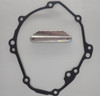Woodcraft LHS Stator Cover Protector with Natural Skid Plate: 09-16 Suzuki GSXR 1000 - Natural