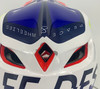 Troy Lee Designs D4 Composite Helmet - Qualifier - White/Blue - Large - [Blemish]
