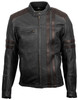 Scorpion 1909 Vintage Leather Jacket - Brown - Medium - 12603-4