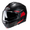 HJC i100 Beis Modular Helmet - MC-1SF - Black/Red/Grey