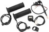 BikeMaster 7/8" Heated Grips with LCD Voltage Display - [Open Box]