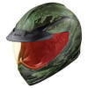 Icon Domain Helmet - Tiger's Blood - Matte Green