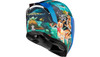 Icon Airflite Helmet - Pleasuredome4 - Blue