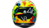 AGV K3 Rossi Winter Test 2019 Helmet - Yellow/Black/Green