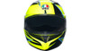 AGV K3 Rossi WT Phillip Island 2005 Helmet - Yellow/Black