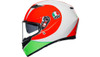 AGV K3 Rossi Mugello 2018 Helmet - Red/Green/White