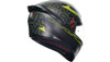 AGV K1 S Track 46 Helmet - Matte Yellow/Gray