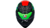 AGV K3 Helmet Kamaleon - Black/Red/Green